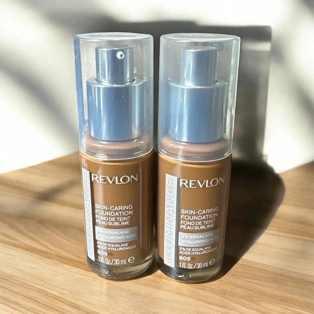 Bundle of 2 Revlon Illuminance Foundation – 505 Rich Sand – NIB